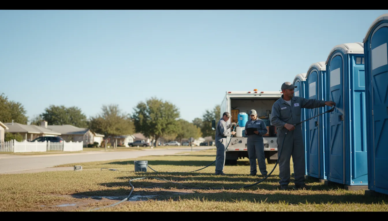 Long-Term Portable Toilet Rental in Fort Dodge, IA near me